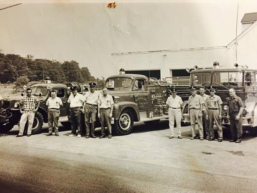 Ashburn Volunteer Fire Station 6 1950s