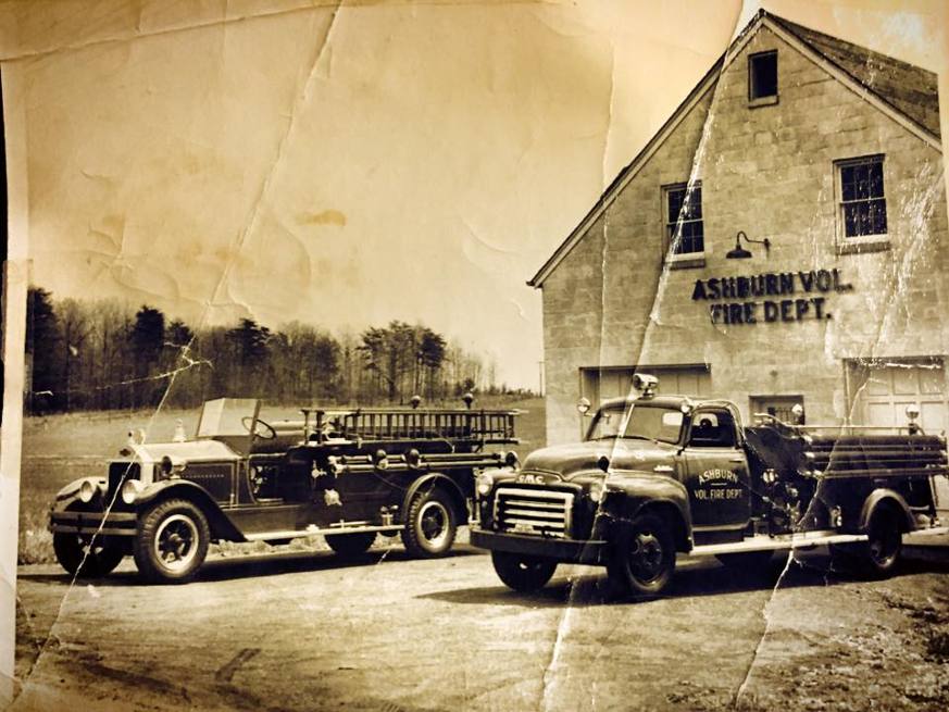 Ashburn Volunteer Fire Station 6 1945
