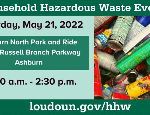 Next Household Hazardous Waste Event is May 21 in Ashburn